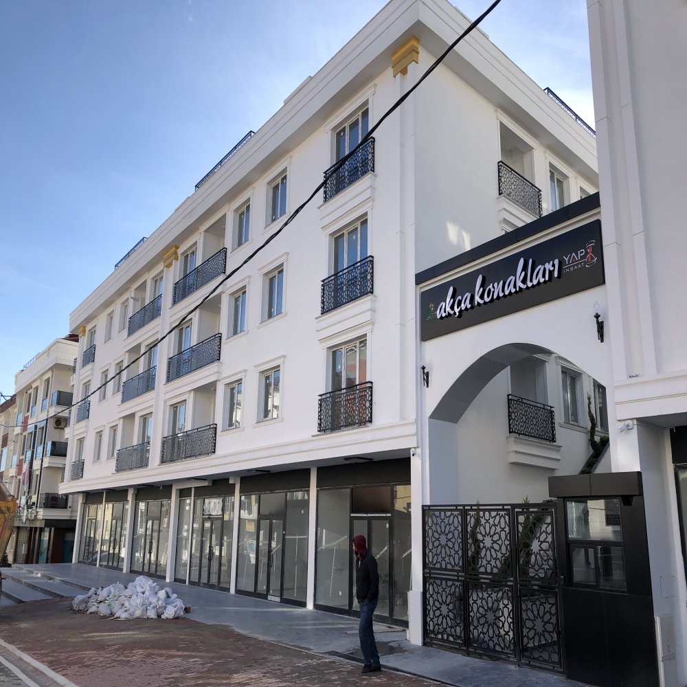 Akça Konaklar'ında Ticari Alanlar - Dükkanlar