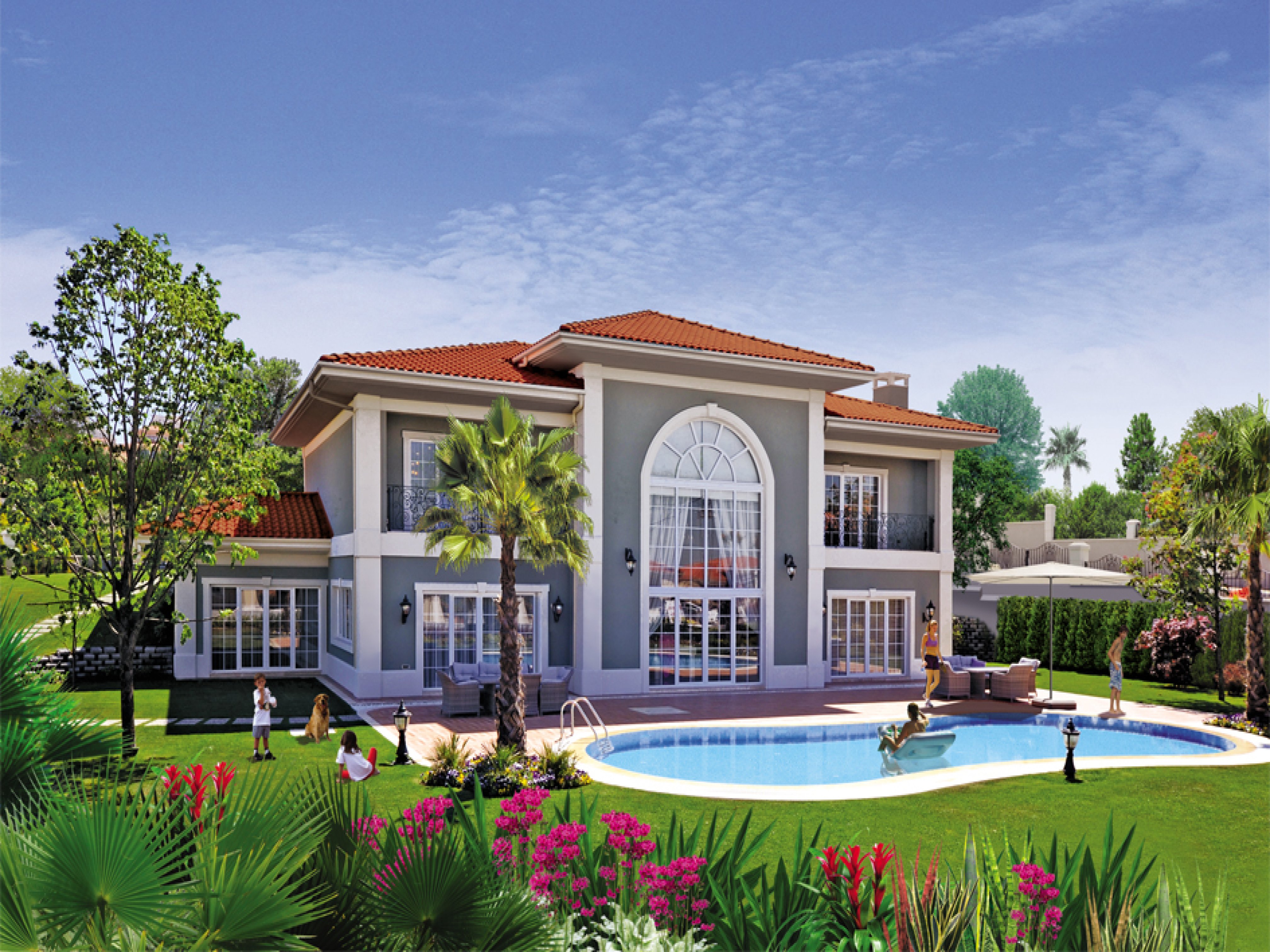 Alkent 2000 Bölgesinde Satılık Villalar